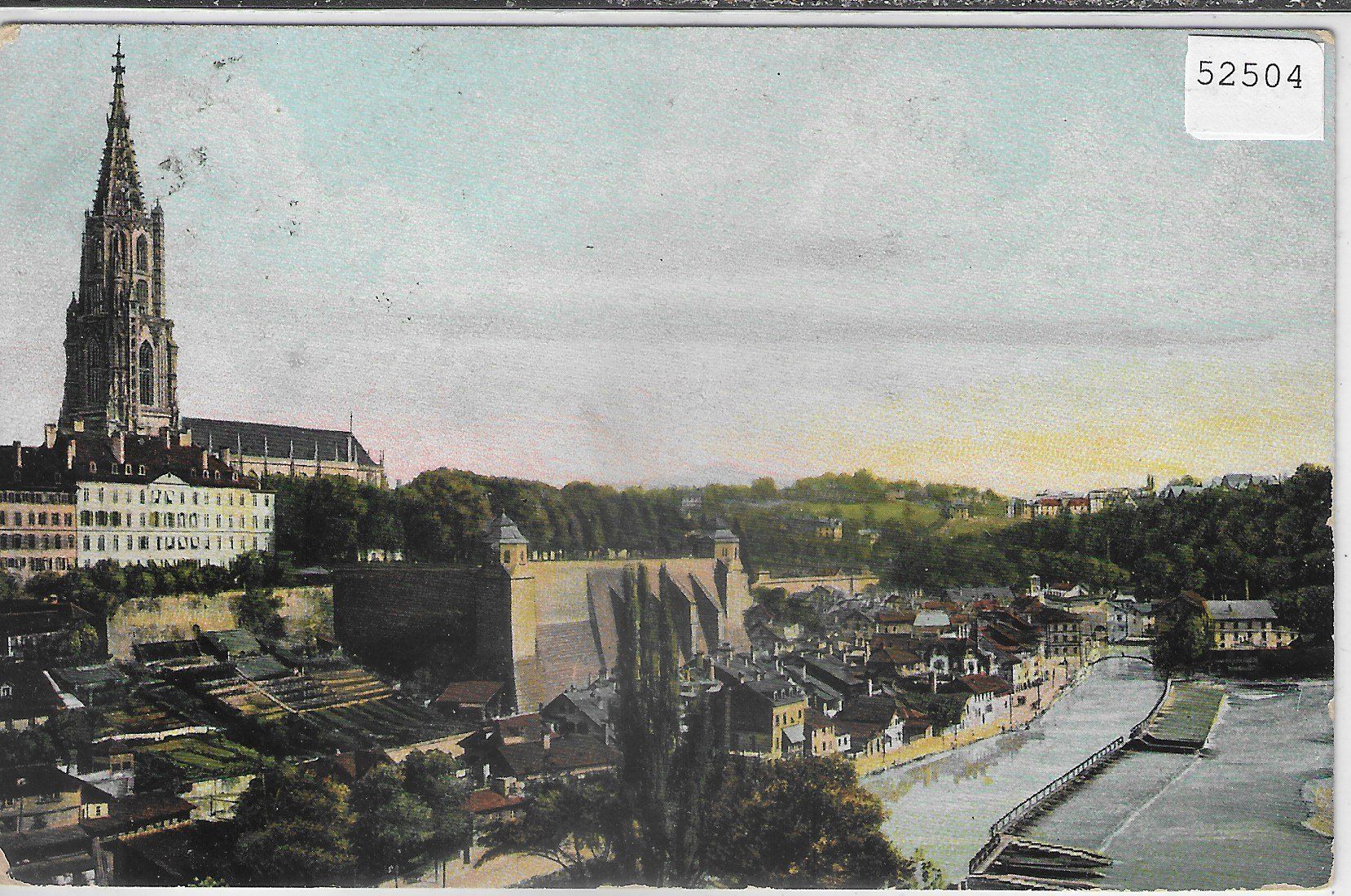 Cartoline postali: Bern - Münster, Plattform und Matte – Usato da Ettingen venduto da Kartenplanet