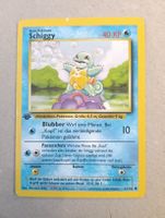 Pokémon Base Set, 1 Edition Schiggy