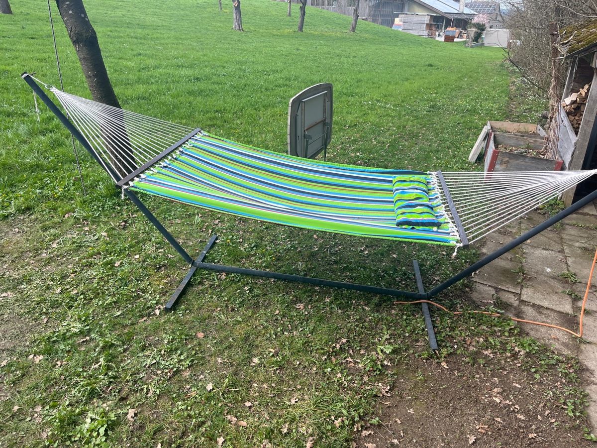 Amache: Hängematte mit Gestell – Usato da Oberuzwil venduto da Schlirg0815 2