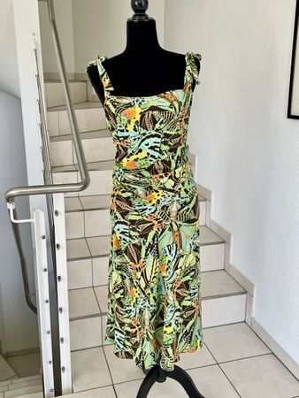 Diane Von Furstenberg Silk Kleid Gr. S