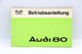 Audi 80 1976 Betriebsanleitung