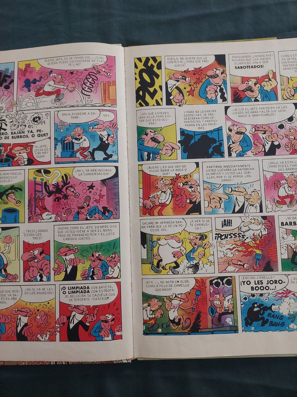 Fumetti: Mortadelo y Filemon En La Olimpiada EO 1972 BE+ – Usato da Genève venduto da Blu_BD 3
