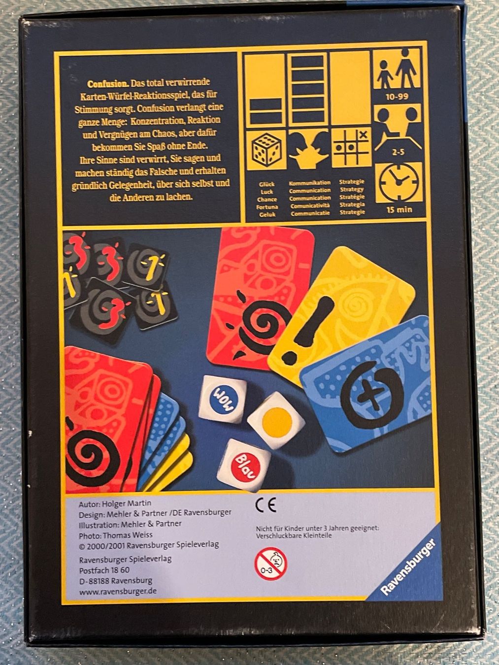 Ravensburger Spiele: RAVENSBURGER Gesellschaftsspiel "Confusion" – Gebraucht aus Frasnacht von GracyStore 2