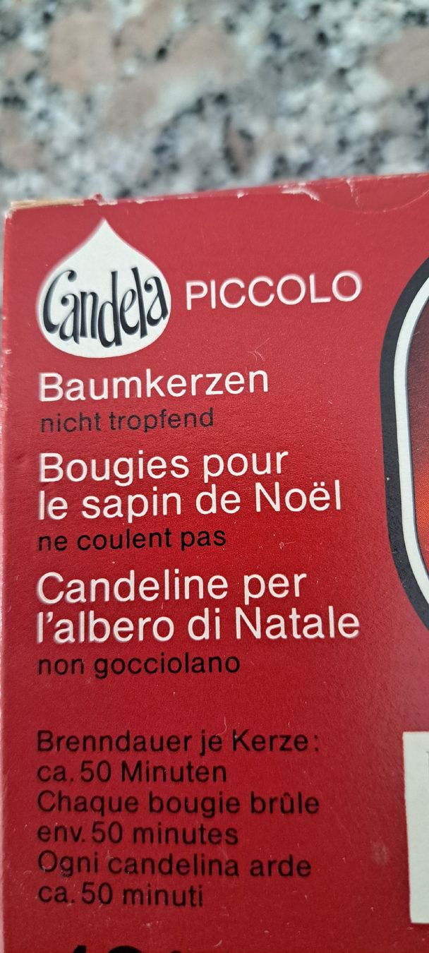 Tutte le decorazioni: 20 Baumkerzenhalter + Kerzlein weiss. – Nuovo e nell'imballaggio originale da Burgdorf venduto da 13Isernia 3