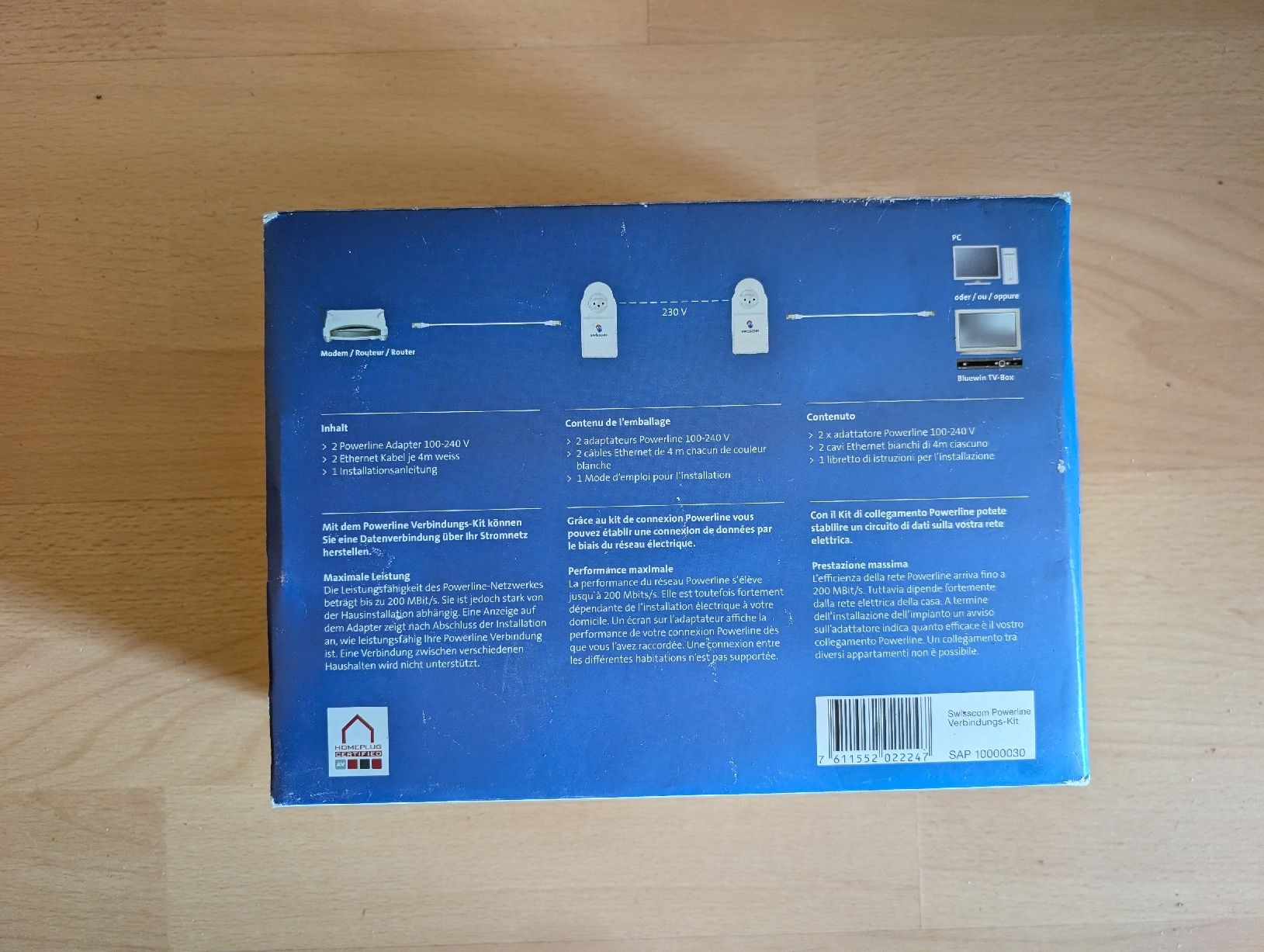 Swisscom Wlan: Swisscom Powerline Set – Neu (gemäss Beschreibung) aus Albligen von Kuriii 1