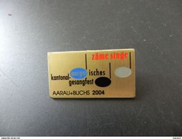 Abzeichen Kantonal Gesangfest Aarau Buchs 2004
