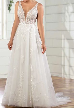 Brautkleid Grösse 40 Boho A-line Wedding Dress