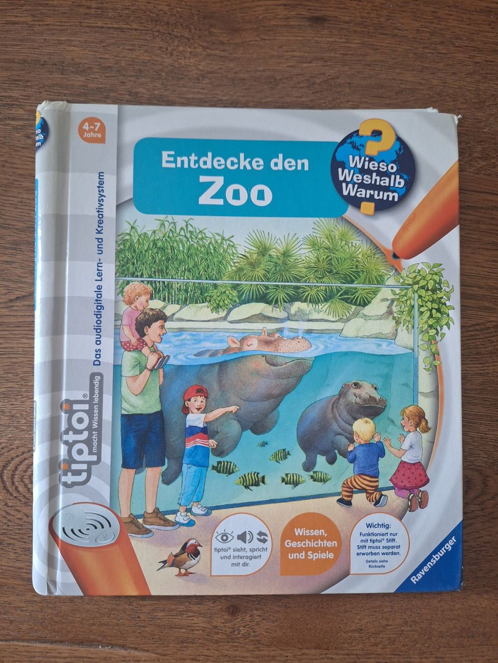 Bücher: Tiptoi Buch - Entdecke den Zoo – Gebraucht aus Reinach AG von MRoxanne