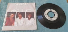 GENESIS, That's all, 7"Single, TOP!