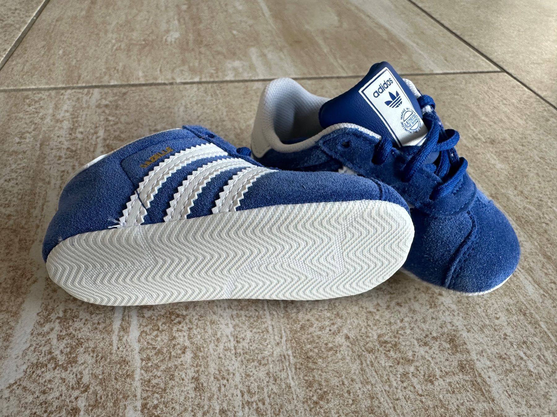 Adidas Scarpe per ragazzi: ADIDAS Krabbelschuhe, blau – Nuovo (secondo la descrizione) da Dübendorf venduto da liism 2
