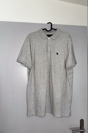 Abercrombie Polohemd grau