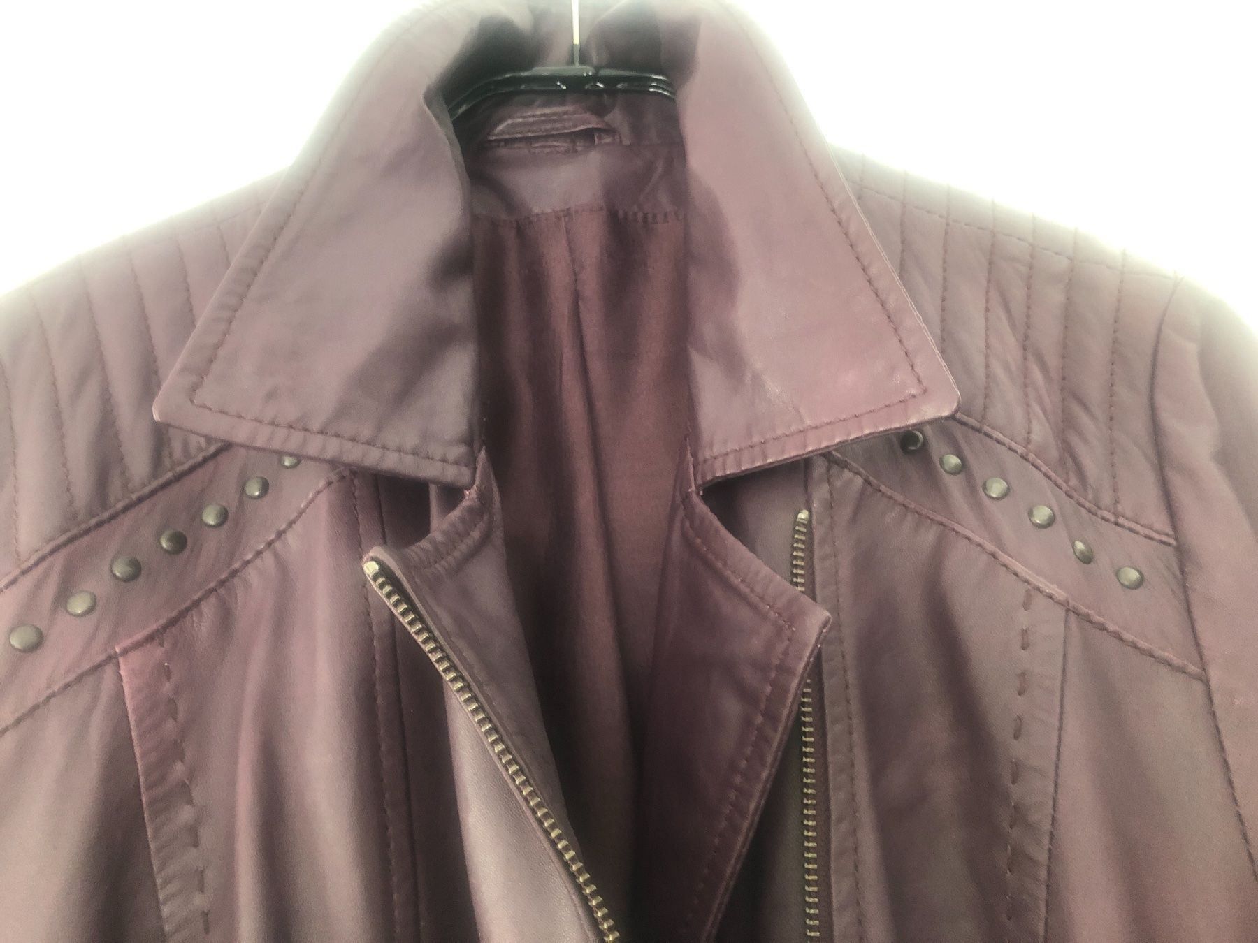 Giacche: Weiche Lederjacke mit Nieten M – Nuovo (secondo la descrizione) da Hendschiken venduto da Uraniali 6