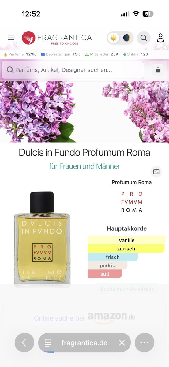 Profumi & Eau de Toilette: Dulcis in Fundo Profumum Roma,  2 ml – Usato da Sursee venduto da nri_g5z8 1