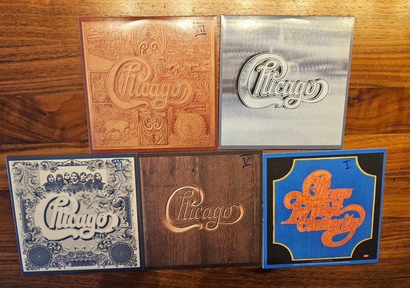 CD: CD collection "Chicago" (5 Alben) – Usato da Zürich venduto da phillyboy2007 2