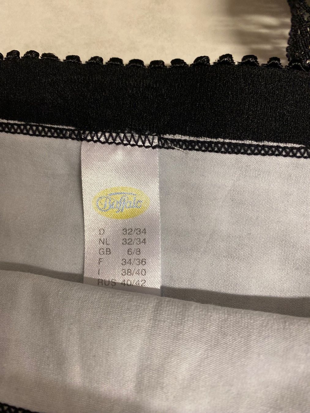 Buffalo Altra biancheria intima: 3 Slips von Buffalo - Schwarz/Weiss - Grösse 32/34 – Nuovo (secondo la descrizione) da Eschenbach SG venduto da Sums 1