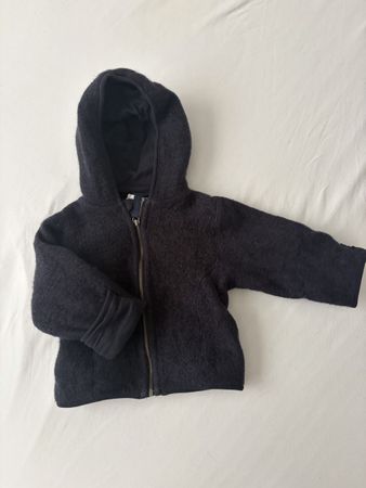 Kinderjacke Wollfleece Hessnatur Gr. 74/80
