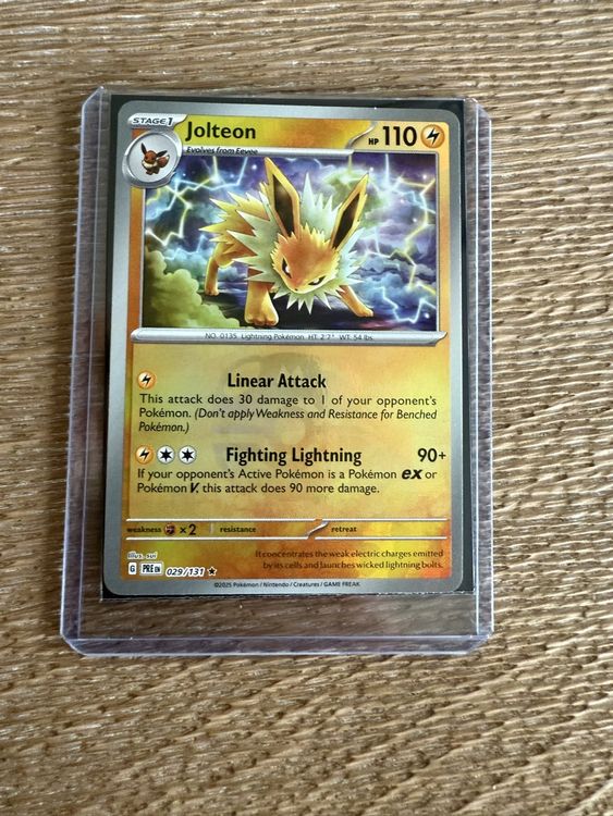 Pokemon Karte: Masterball Blitza / Jolteon PRE029 (Neu (gemäss ...