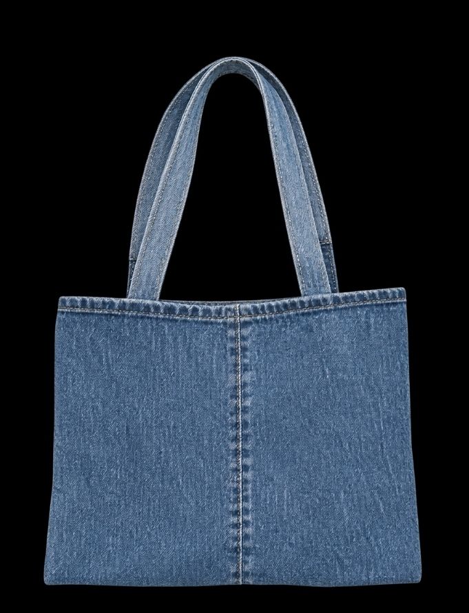 Elodie Borse: Handmade Denim Tote Bag – Nuovo (secondo la descrizione) da Zürich venduto da one_deal 1