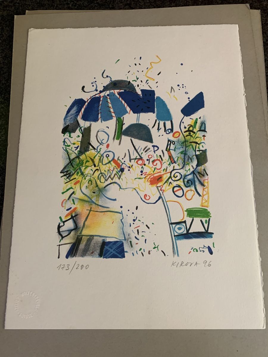 Grafiken & Lithographien: Lithographie von Liuba Kirova 1996 – Neu (gemäss Beschreibung) aus Brugg AG von Simone92 3