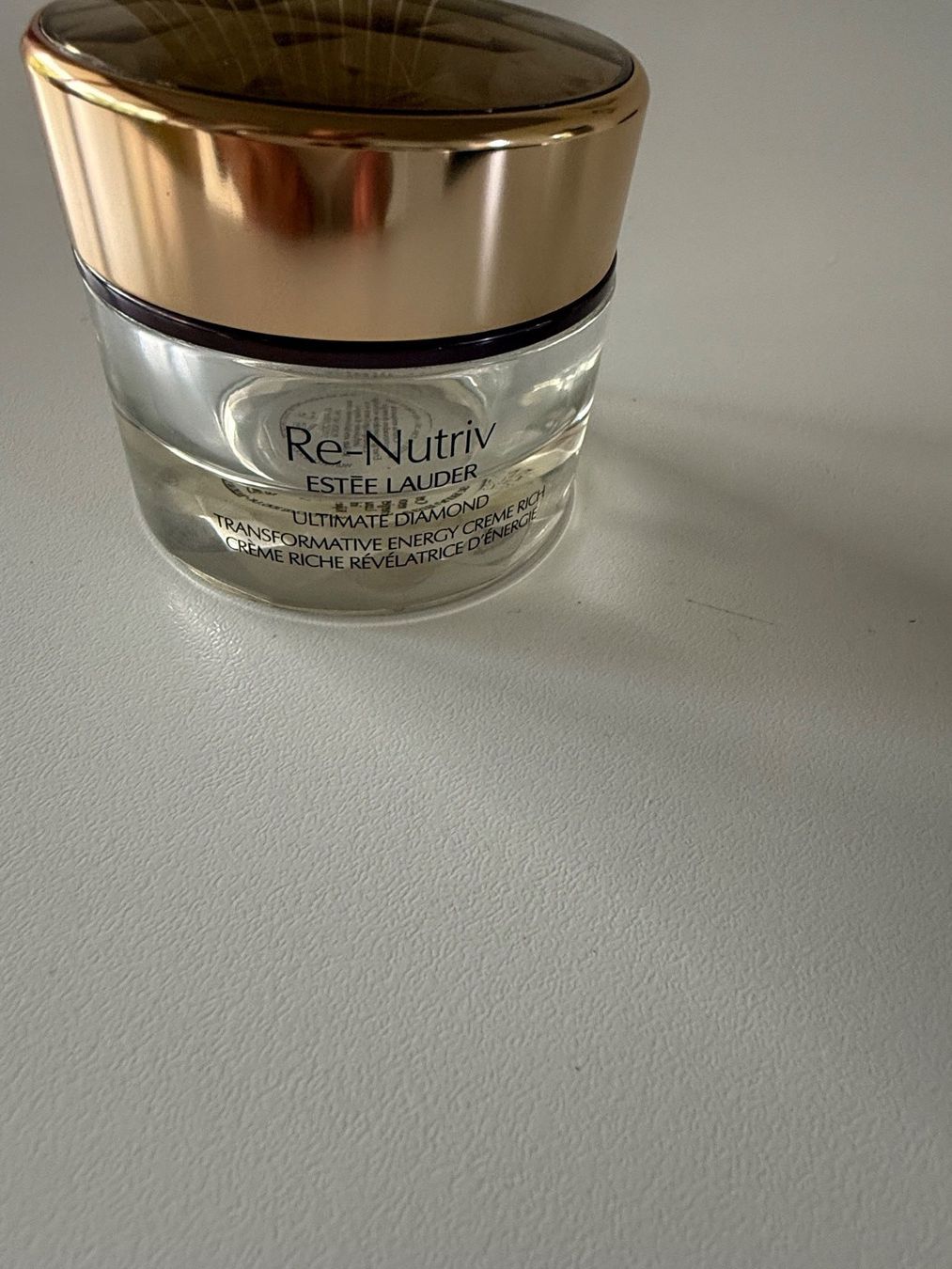 Gläser: Glastiegel von Estée Lauder mit Diamantschliff leer – Gebraucht aus Dällikon von dahi1 1
