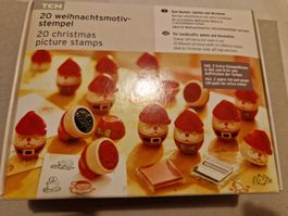 20 Weihnachtsmotivstempel