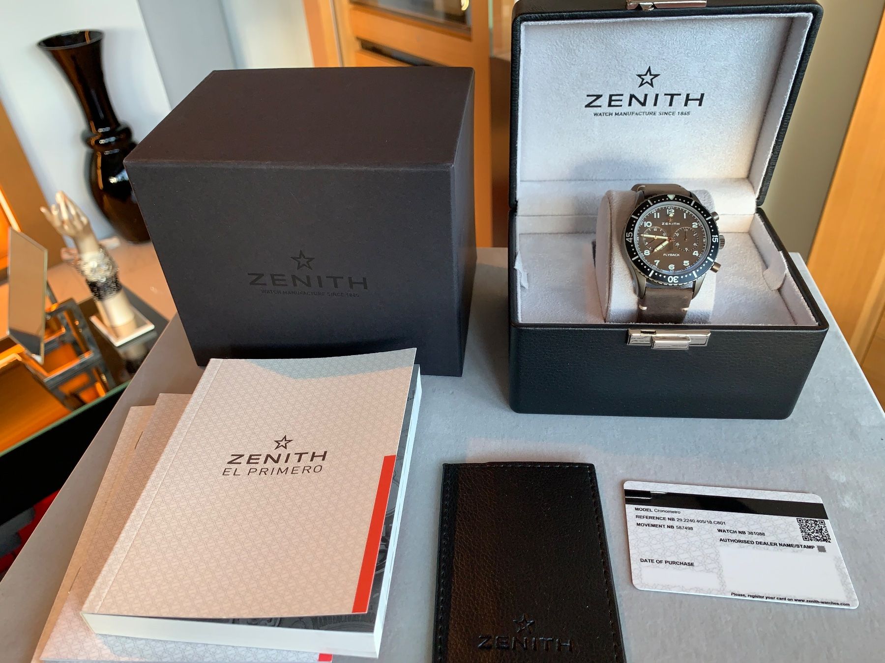 Zenith Orologi: Zenith Pilot Flyback Heritage – Nuovo e nell'imballaggio originale da Triesen venduto da hor_6kx9 2