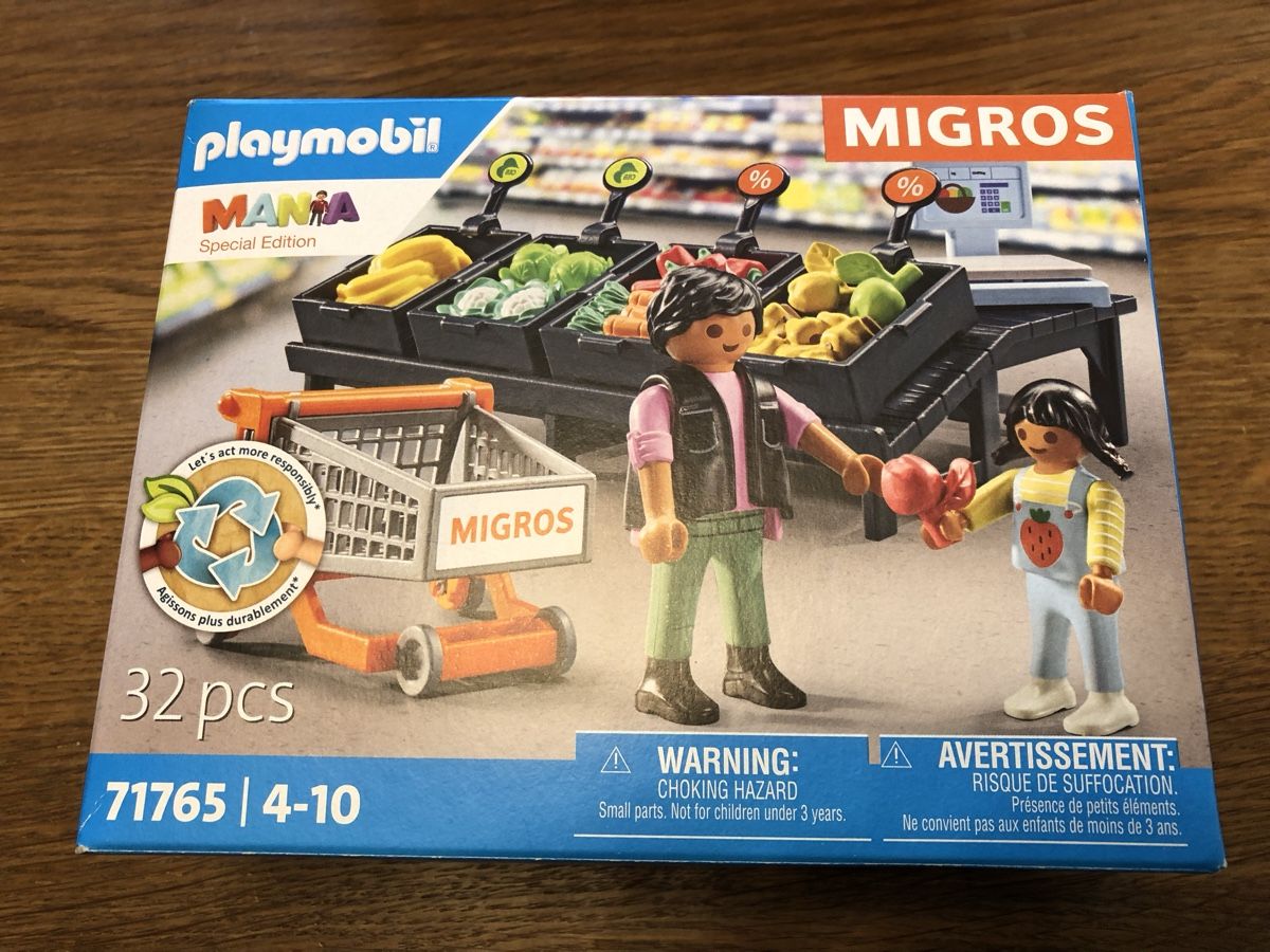 Giocattoli: Playmobil Migros Mania – Nuovo e nell'imballaggio originale da Weggis venduto da bac_qf5c
