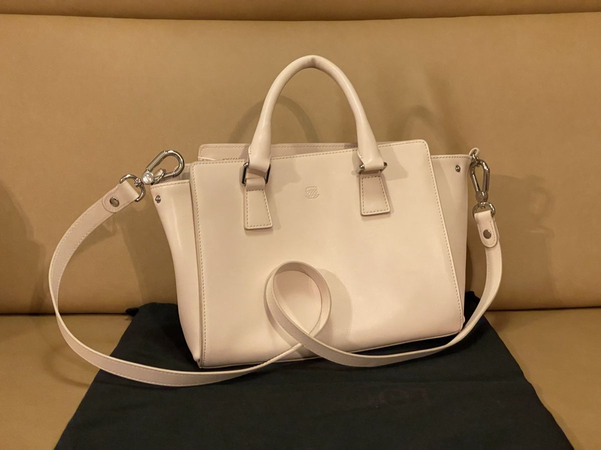 Navyboot Borse da donna: NAVYBOOT Leder Tasche zartrosa – Nuovo (secondo la descrizione) da Corcelles NE venduto da gingerbrain