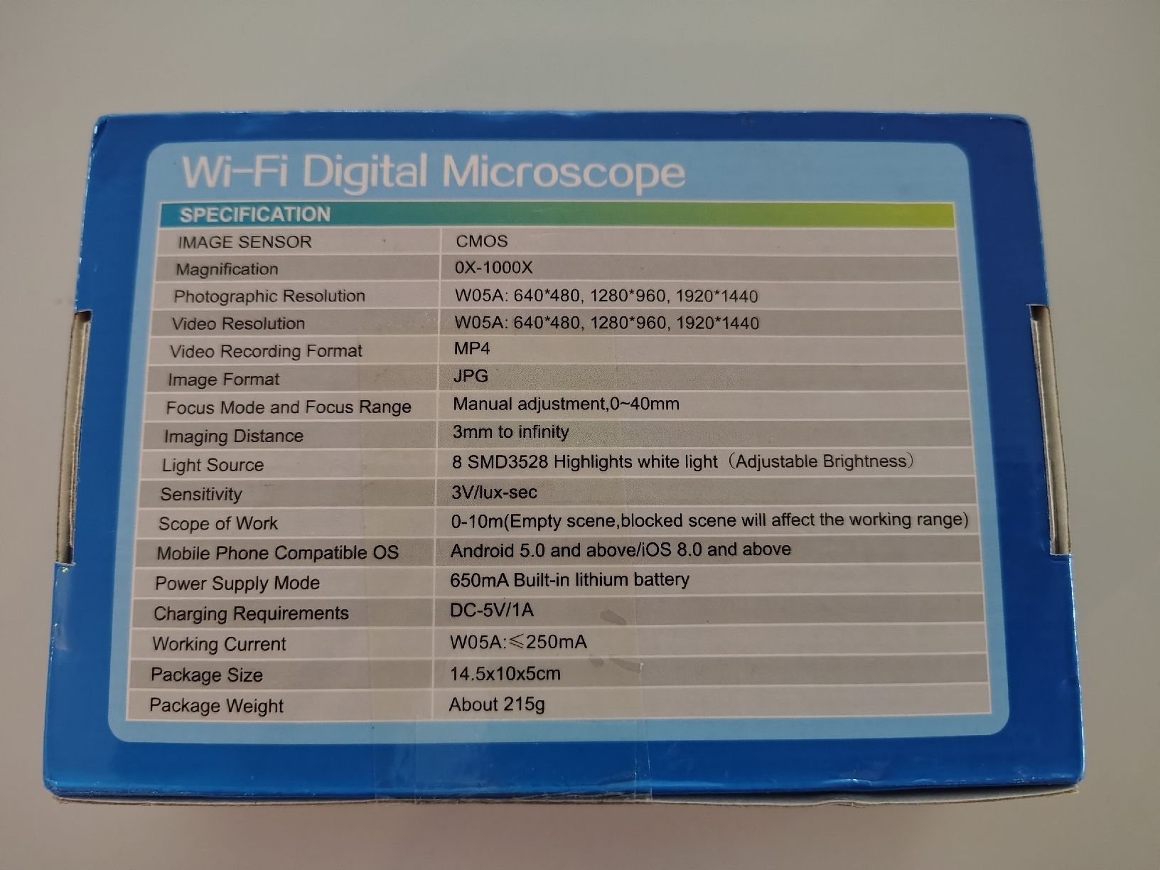 Microscopi: Digitales Mikroskop, 1000x, WiFi, Neu – Nuovo e nell'imballaggio originale da Neuendorf venduto da Buggle 2