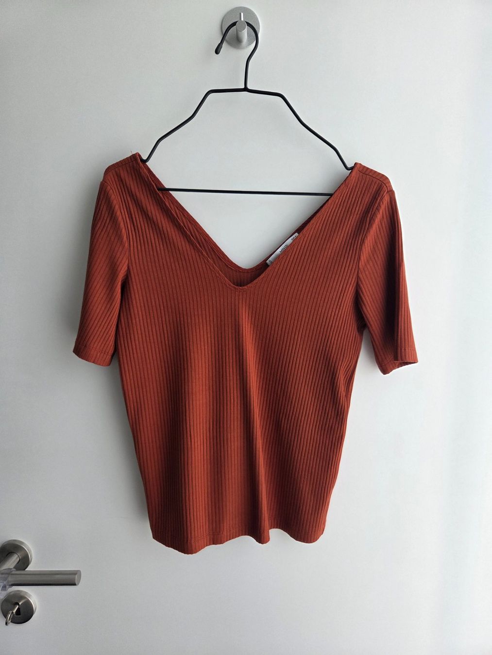 Top: Basic Top Gr. S terrakotta – Nuovo (secondo la descrizione) da Kriens venduto da ..stx..