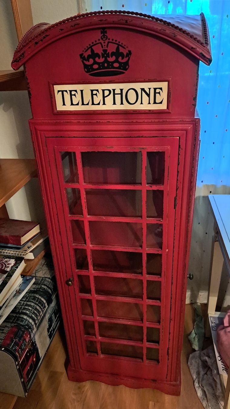 Vetrine: Londoner Telefonkabine, Vitrine – Usato da Adliswil venduto da Baski1963