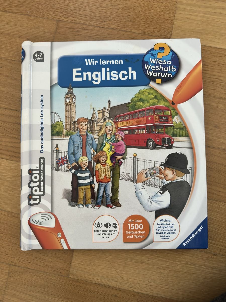 Libri: Tiptoi Buch Wir lernen Englisch  – Usato da Zürich venduto da Gwizduch