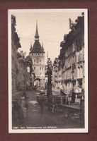 BERN - Schützenbrunnen - Käfigturm - Leute