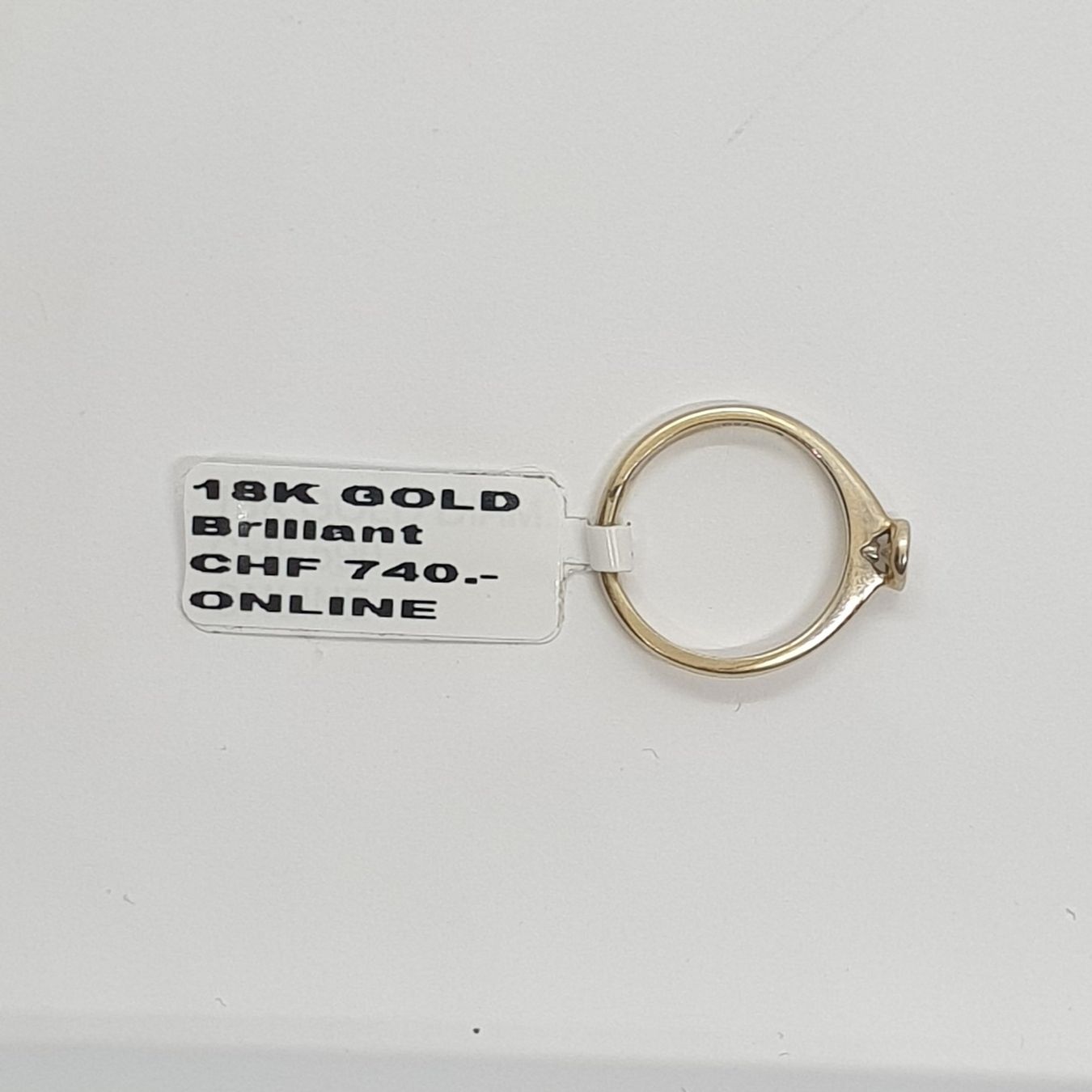 Anelli: Echt 18K Gold - Diamant Ring – Usato da Luzern venduto da Luzern-Goldhaus 1