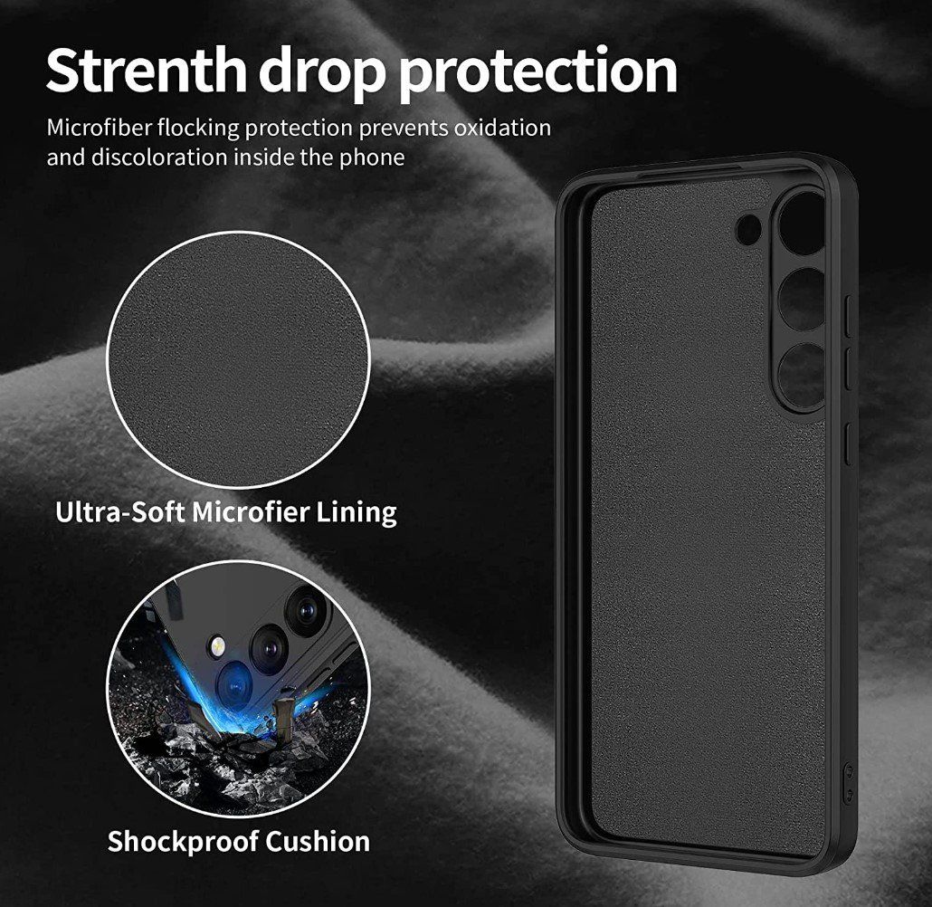 Samsung Cover & Protezioni schermo: Für Galaxy S23 Plus - Liquid Silicone Case Hülle Cover – Nuovo e nell'imballaggio originale da Rorschacherberg venduto da elektrofreak 2