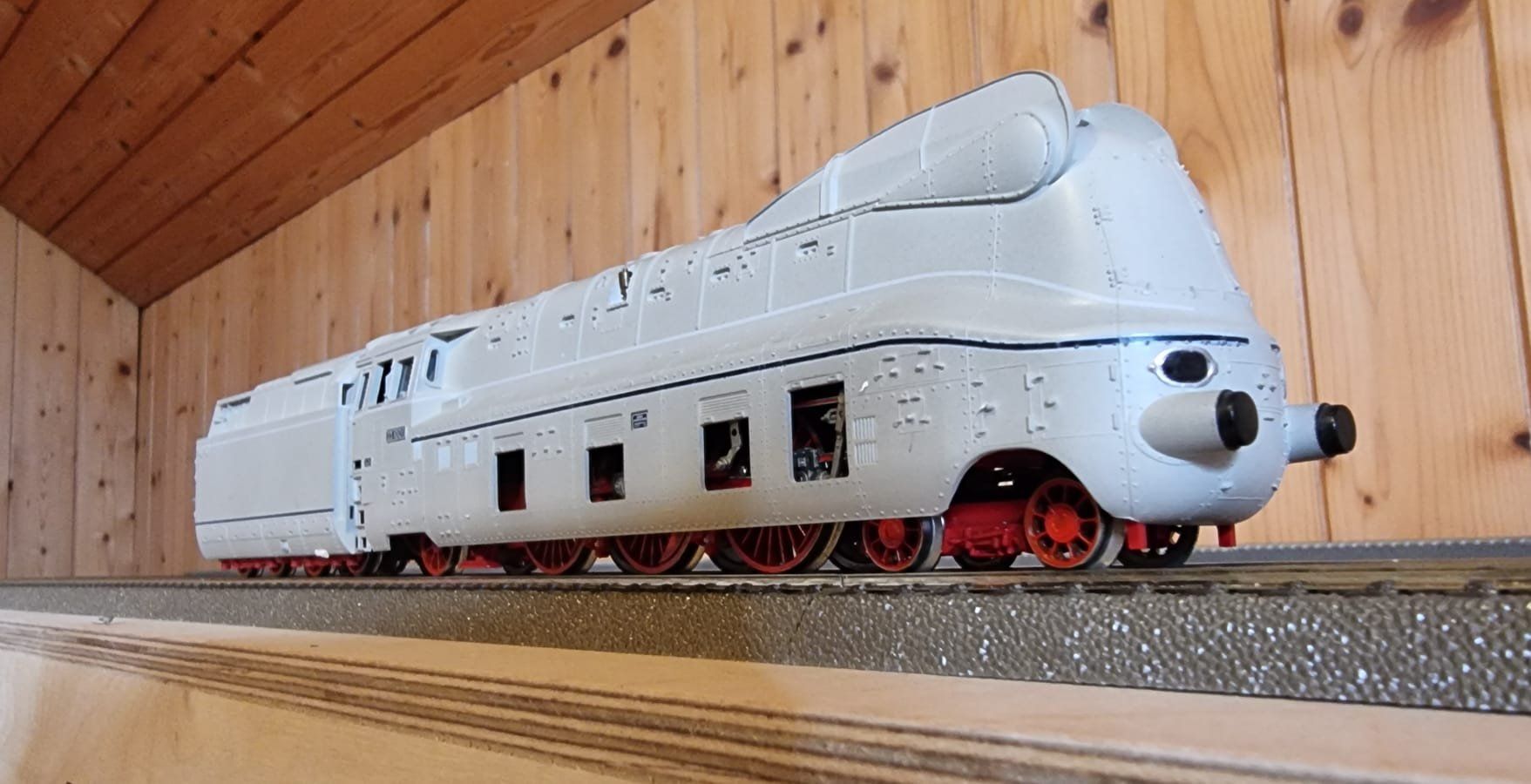 Fleischmann Modellini di ferrovie: BR 03 1001 grau Fleischmann – Usato da Sattel venduto da B7u 1
