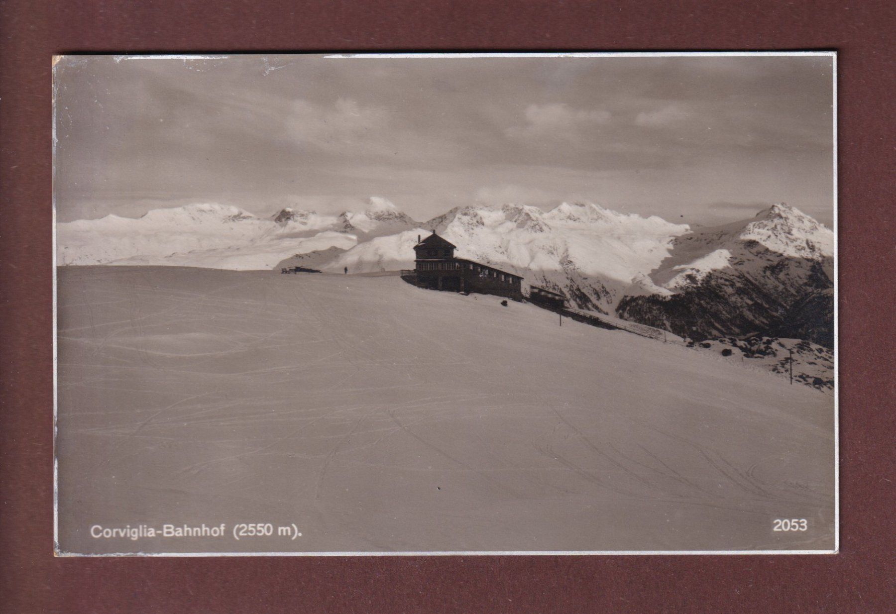 Cartoline postali: CORVIGLIA - Bahnhof - 1946 – Usato da Pully venduto da nicecards-shop