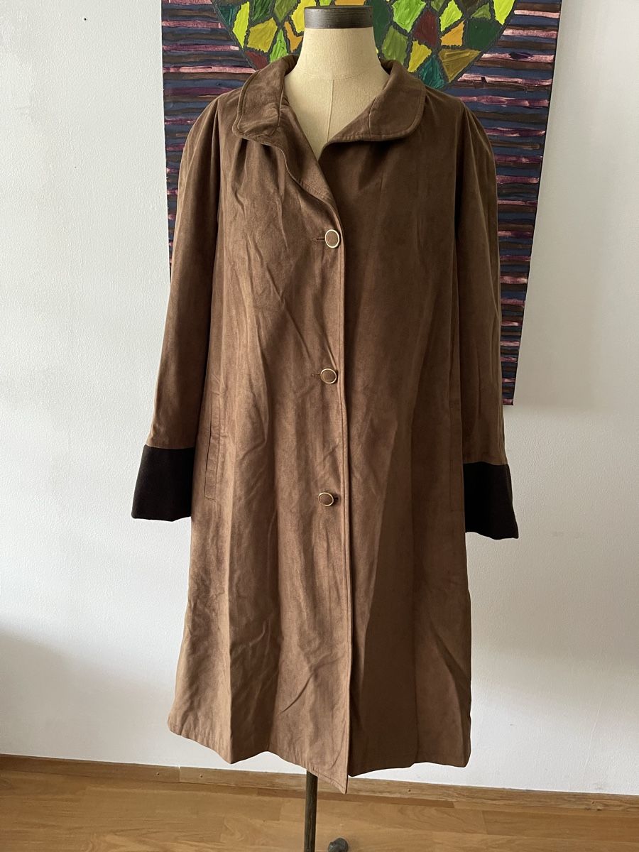 Cappotti: Vintage Alcantara Mantel von Evolution Gr.44 – Usato da Stallikon venduto da BaumArt