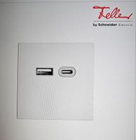 Ediziodue USB-Ladesteckdose, weiss