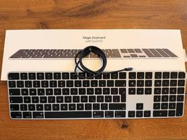Apple Magic Keyboard Spacegrey Ziffernblock Touch ID