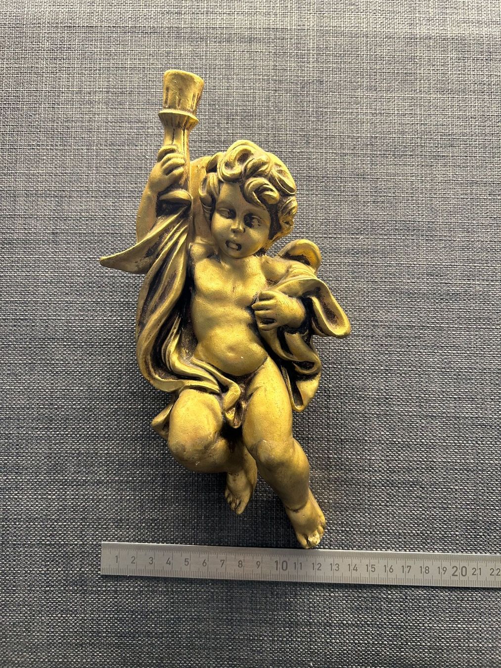 Tutte le decorazioni: Goldene Engel 2 Stück Antik – Usato da Zürich venduto da RUMM 5