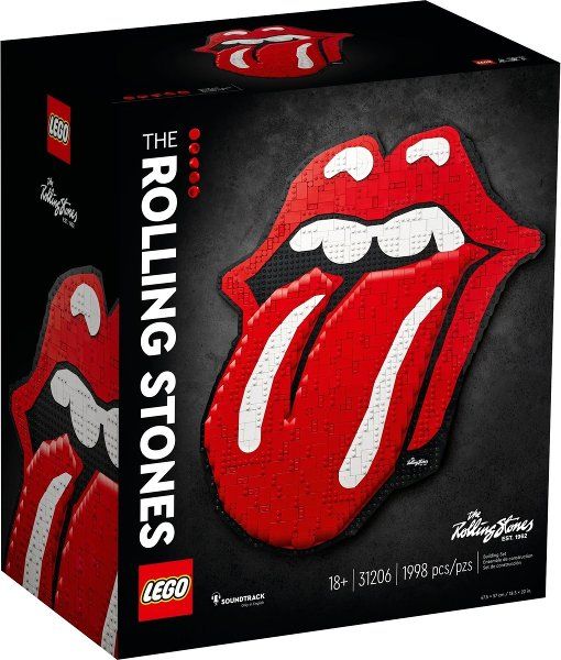 Lego Kit di costruzioni: LEGO 31206 The Rolling Stones – Nuovo e nell'imballaggio originale da Basadingen venduto da NekoBricks