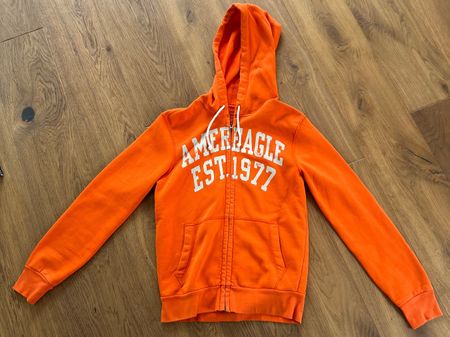 Kapuzenjacke orange xs