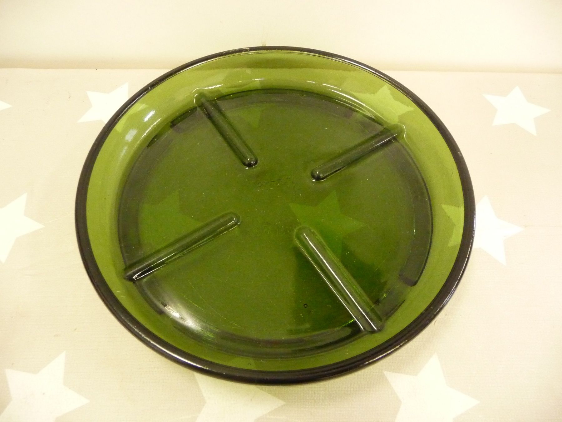 Sottobicchieri: Bülach Glas Untersetzer Blumenteller Nr. 4 – Usato da Rafz venduto da Powacaddy