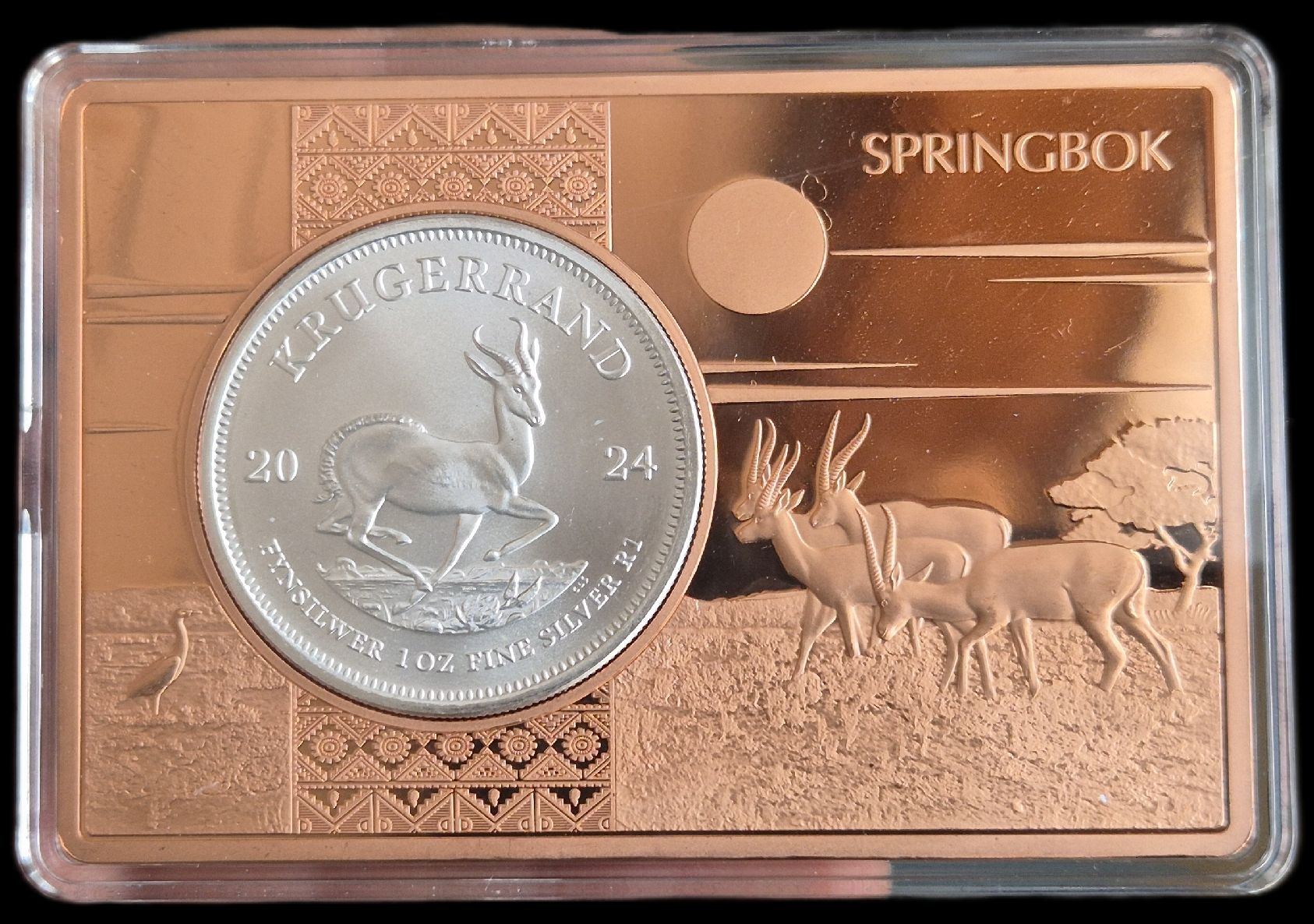 Metalli preziosi: Silber Münzbarren Krügerrand 4 Oz Springbok – Nuovo (secondo la descrizione) da Grenchen venduto da Grenchen_Coins