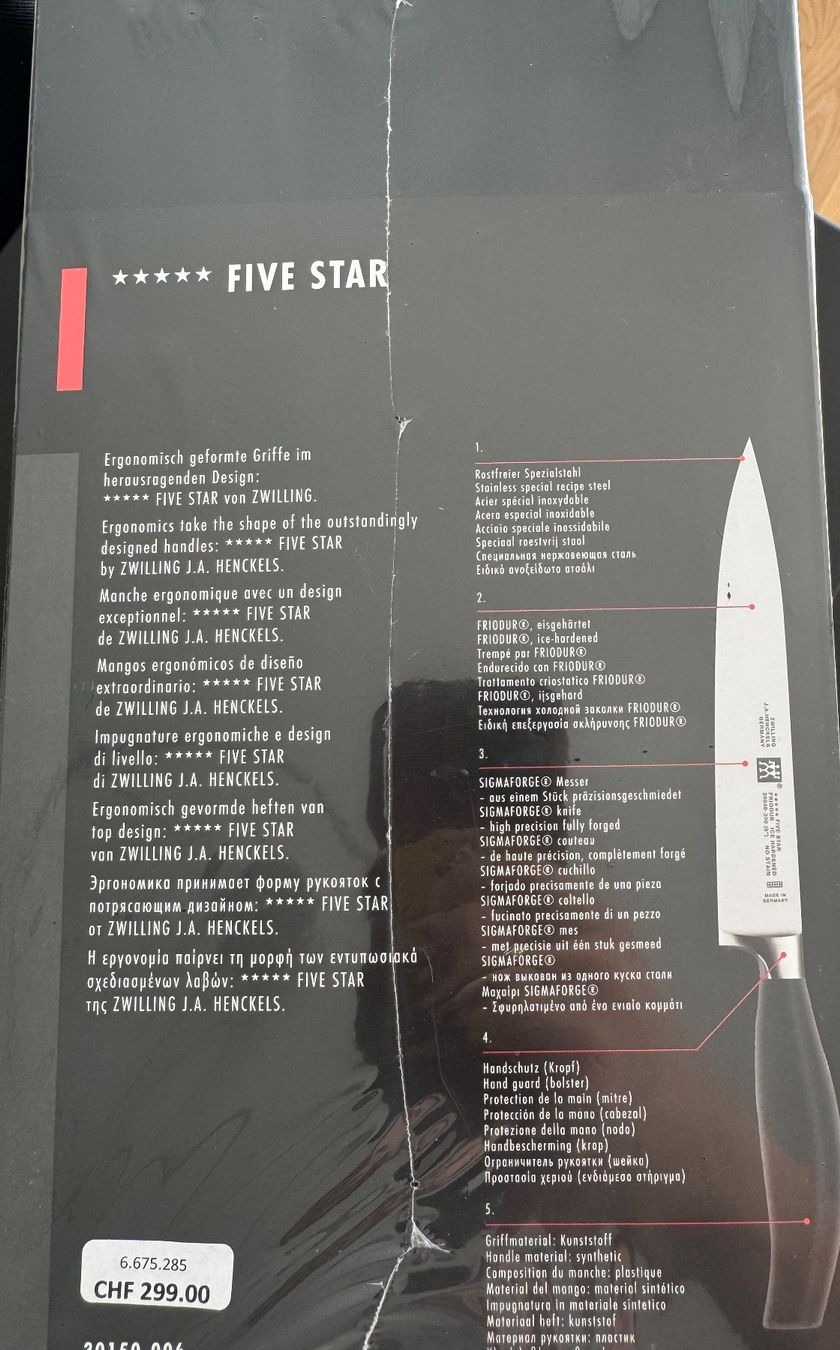 Coltelli: Messerblock Zwilling – Usato da Chur venduto da Miina04 2