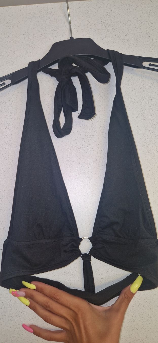 Top: Haut nu, top noir dos nu, taille S – Nuovo (secondo la descrizione) da Versoix venduto da aline_b 3