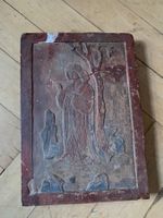 Alte Gipsplatte Kwan Yin China Asien