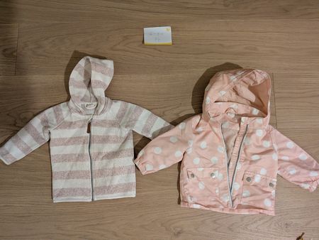 H&M Kapuzenjacken Set Grösse 74