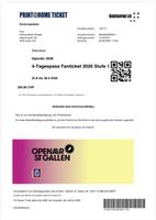 4 tagespass openair st. gallen